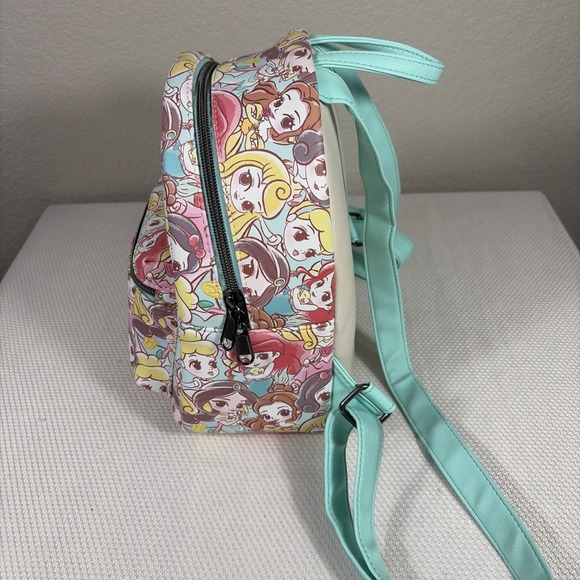Loungefly Disney Chibi Princess Mini Backpack: Ariel, Cinderella, Belle See Pics - Picture 7 of 14